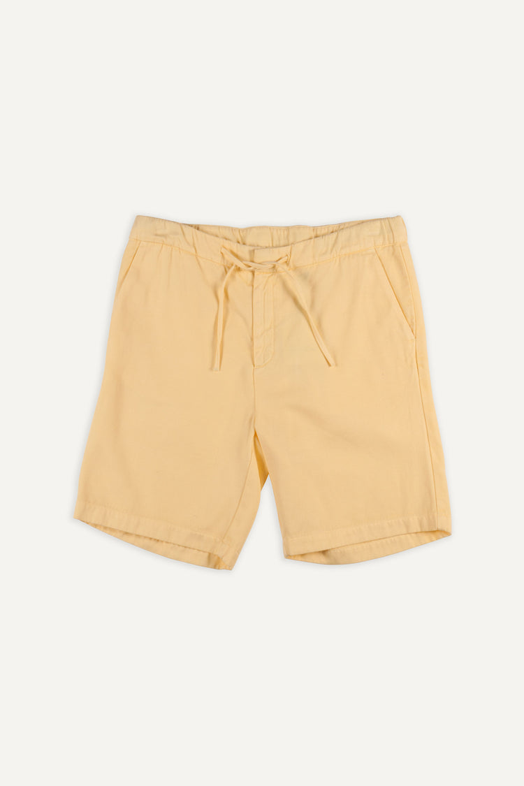 SHORTS LUDWIG YELLOW WASHED