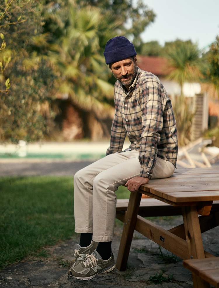 FATIGUE TROUSERS - ECRU PANTS