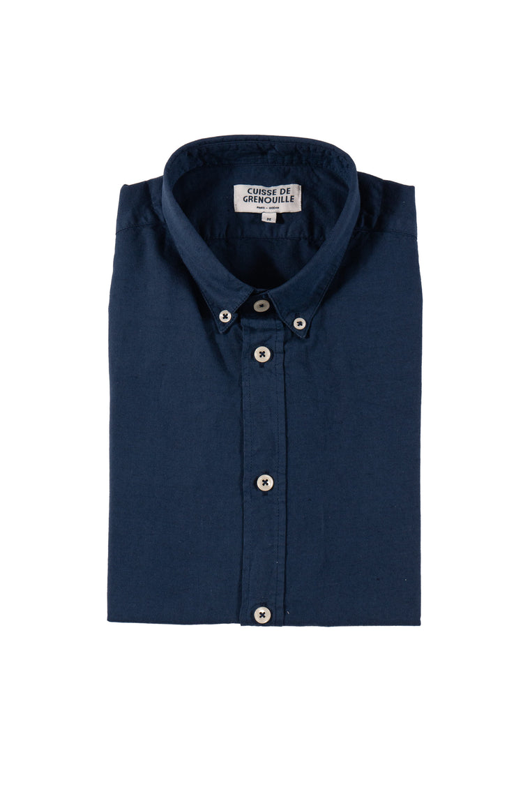 CHEMISE NICOLAS BLEU MARINE