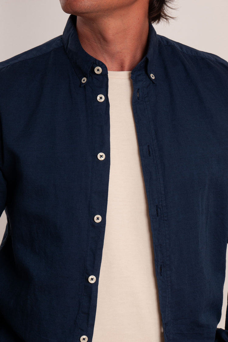 CHEMISE NICOLAS BLEU MARINE
