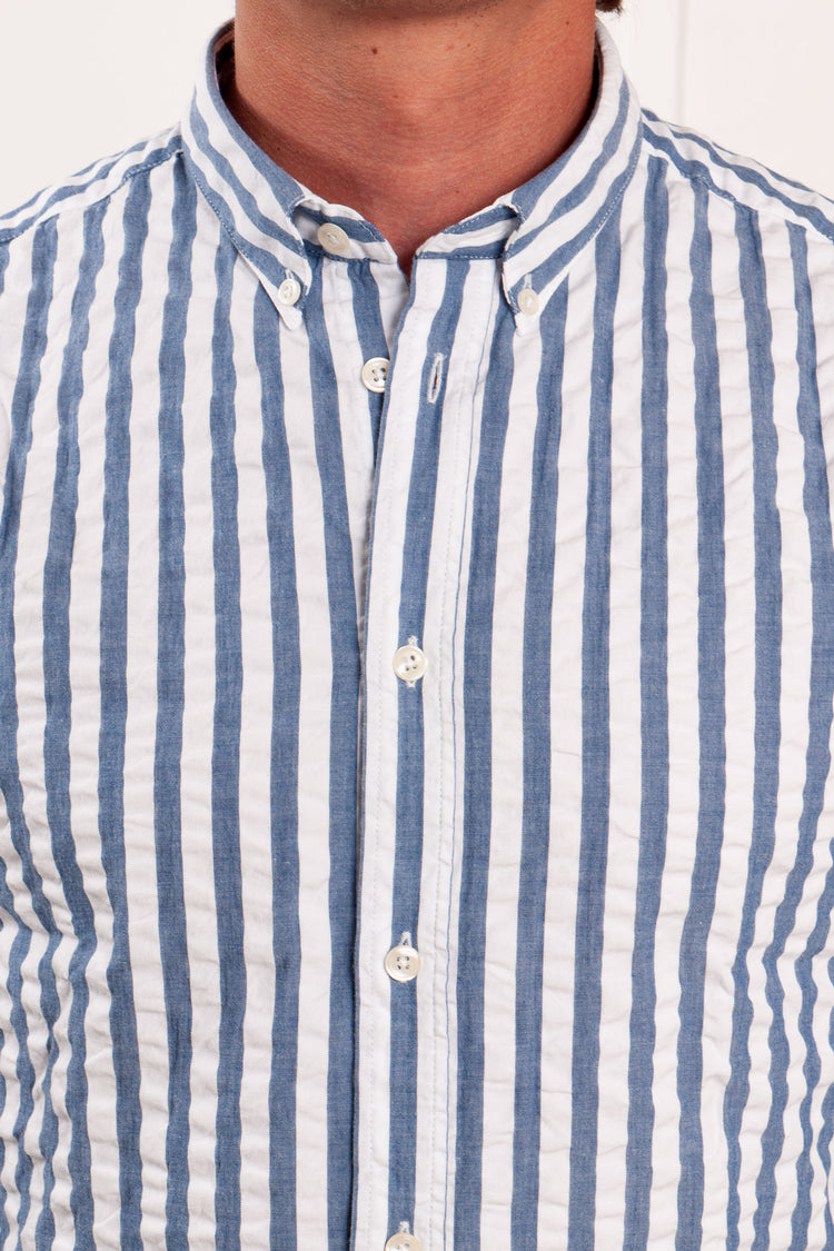 CHEMISE PAULIN EN COTON SEERSUCKER