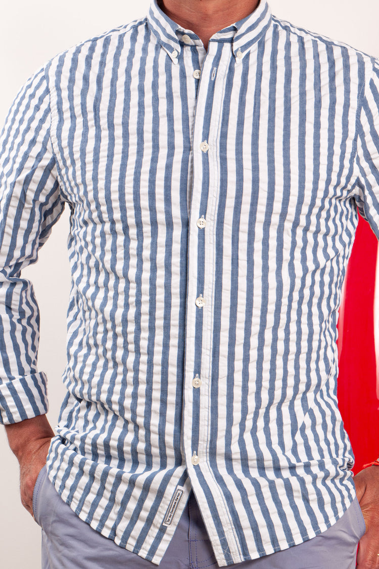 CHEMISE PAULIN EN COTON SEERSUCKER