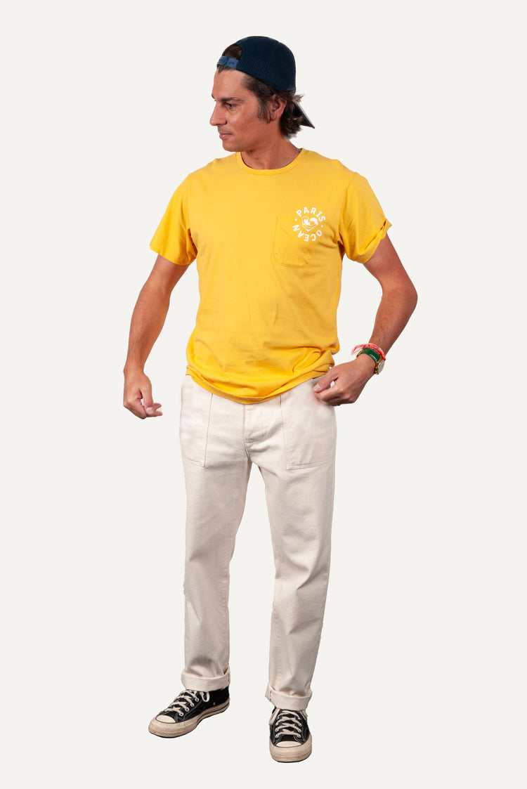 TEE-SHIRT RIO MOUTARDE