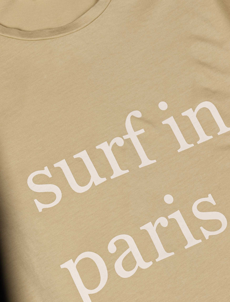 TEE-SHIRT SURF IN PARIS VERT DESERT SAFARI