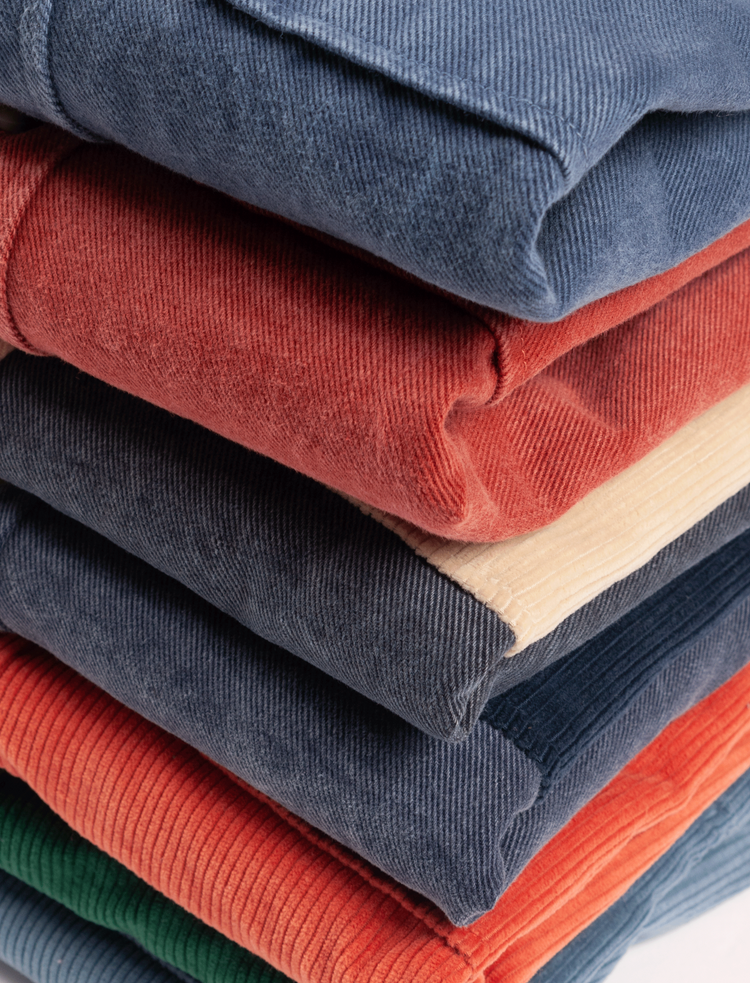 SURCHEMISE EN TWILL BLEU ARDOISE