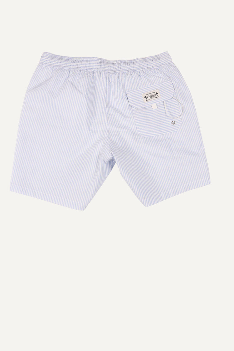 MAILLOT DE BAIN INDIEN BLEU CIEL - BLANC