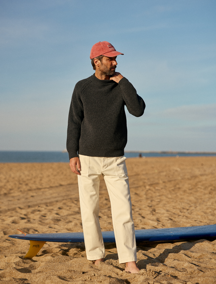 FATIGUE TROUSERS - ECRU PANTS
