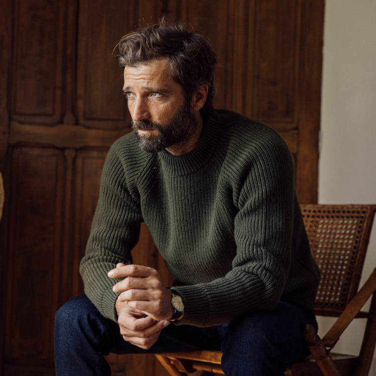 James — le pull en laine mixte