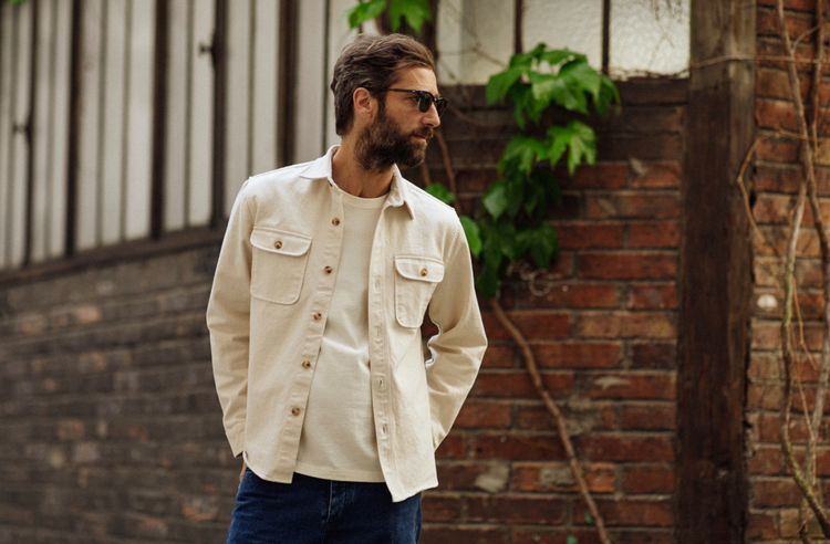 Rodney — la surchemise twill