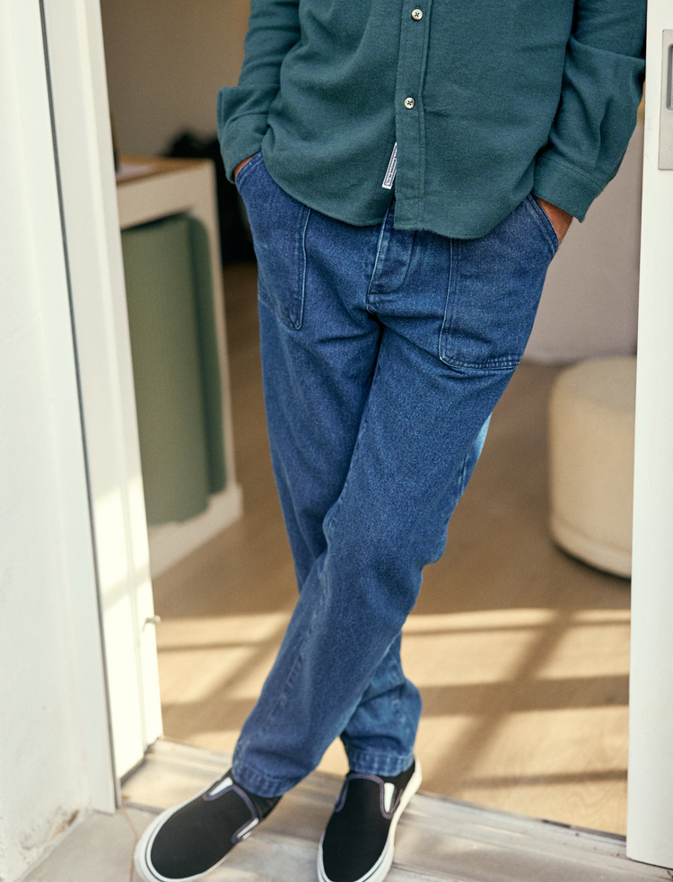 PANTALON FATIGUE - DENIM