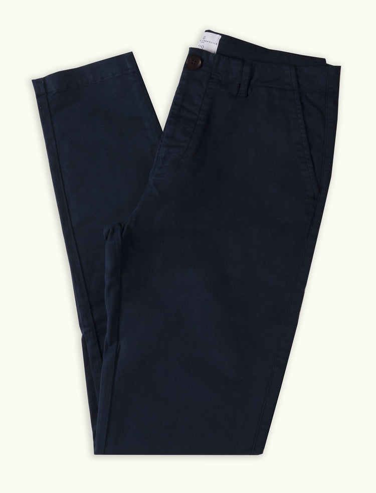 CHINO BLEU MARINE