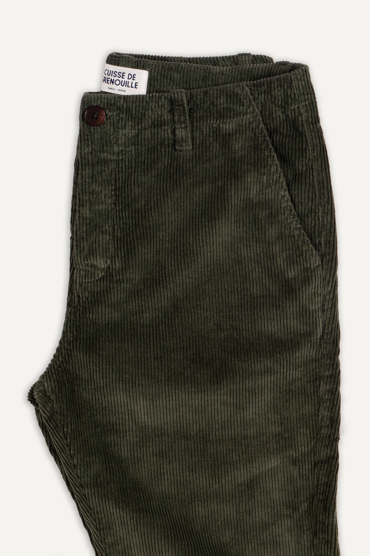 CHINO EN VELOURS ÉPAIS