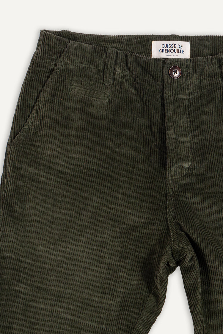 CHINO EN VELOURS ÉPAIS