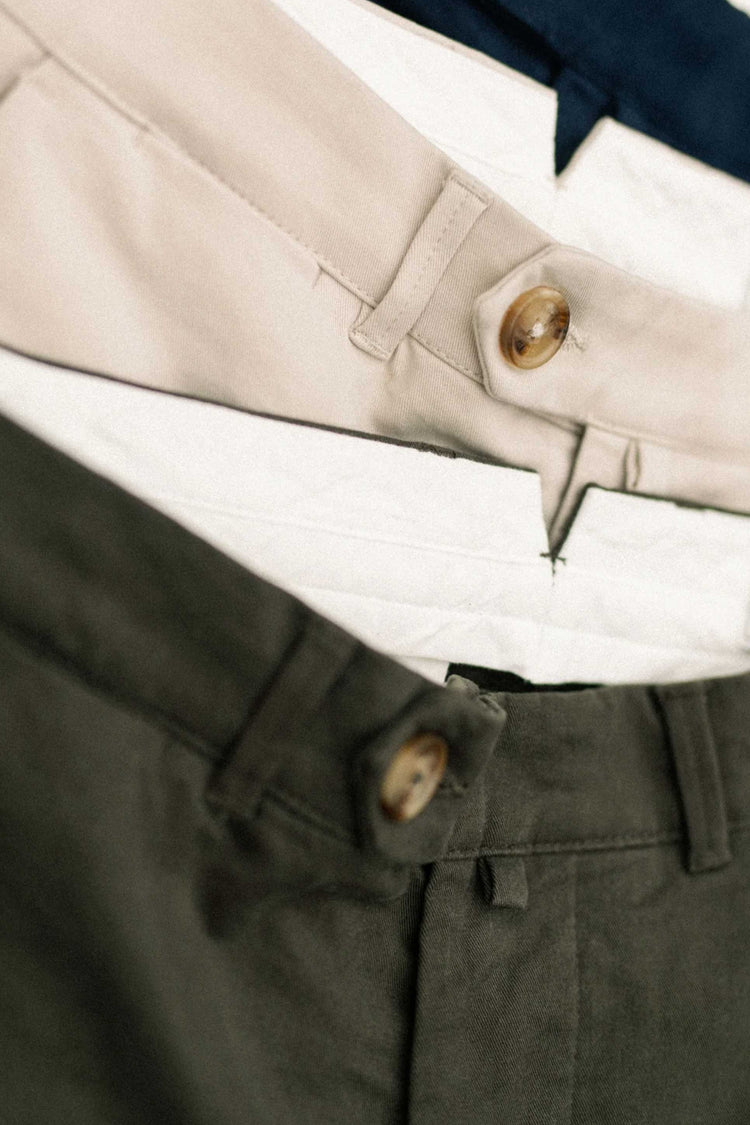 CHINO PANT JACK ECRU