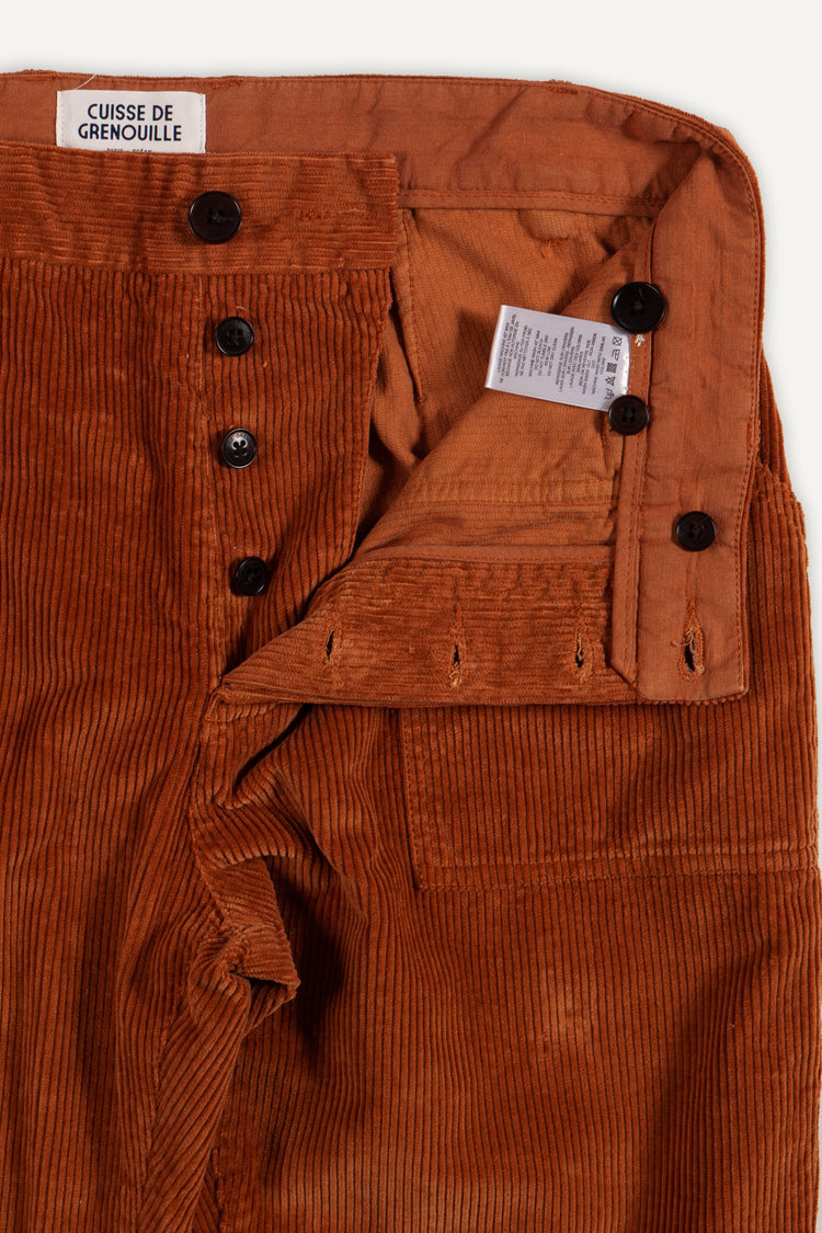 PANTALON FATIGUE EN VELOURS