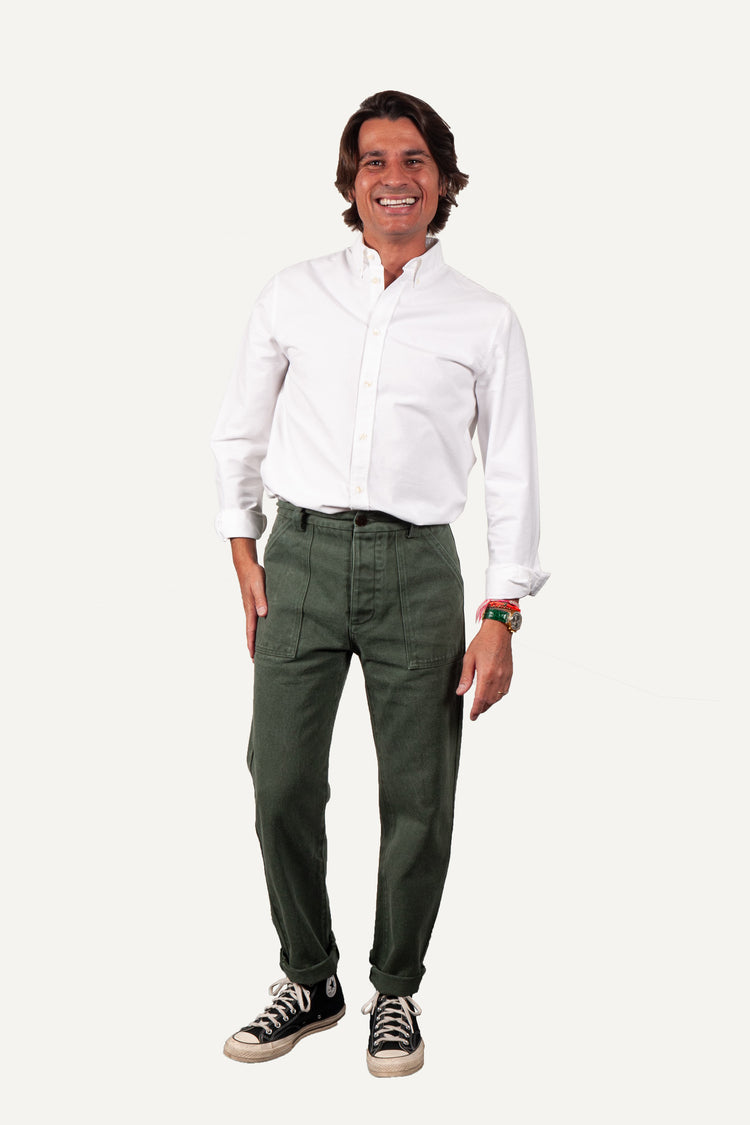 PANTALON FATIGUE KAKI