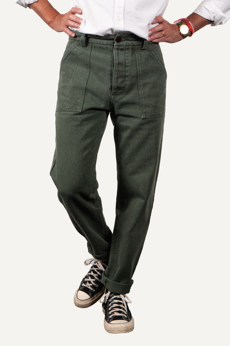PANTALON FATIGUE KAKI