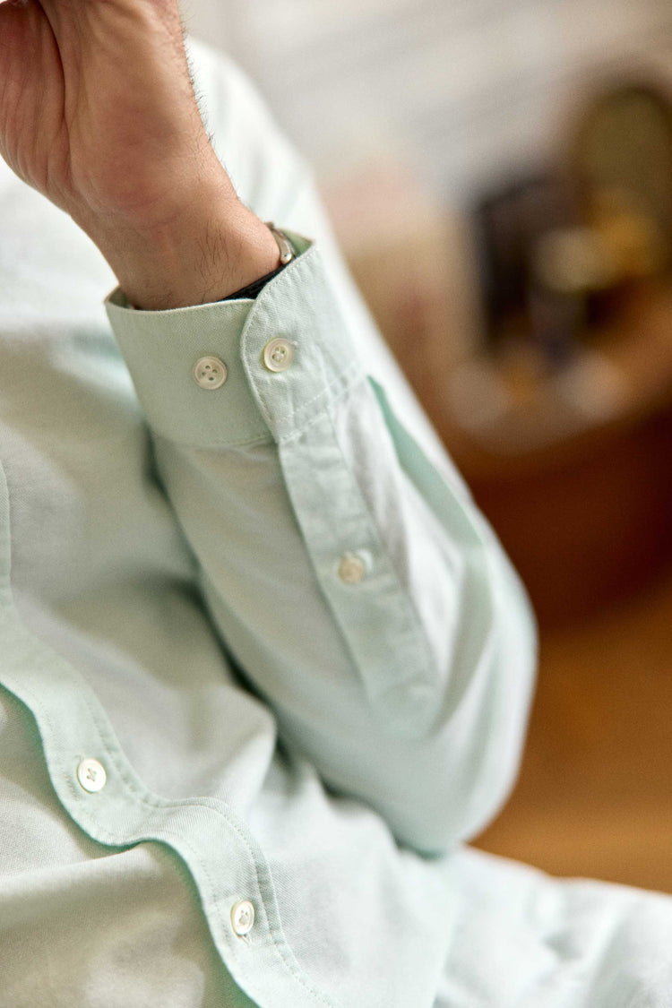 CHEMISE OXFORD CLASSIC VERT D'EAU