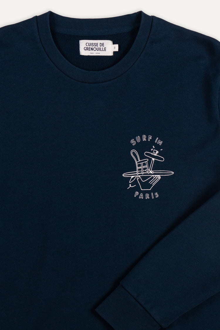 SWEATSHIRT RENEL BLEU MARINE