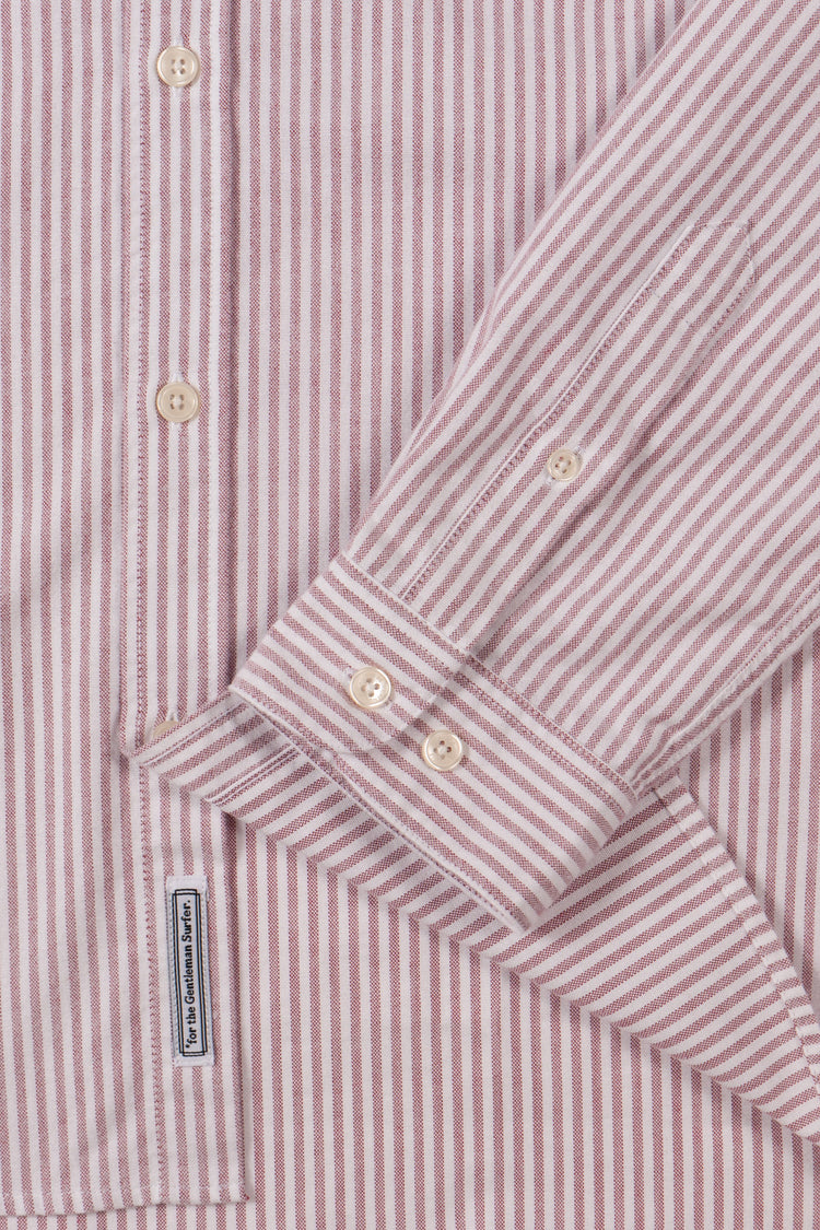 CHEMISE ROMAIN BLANC / ROUGE