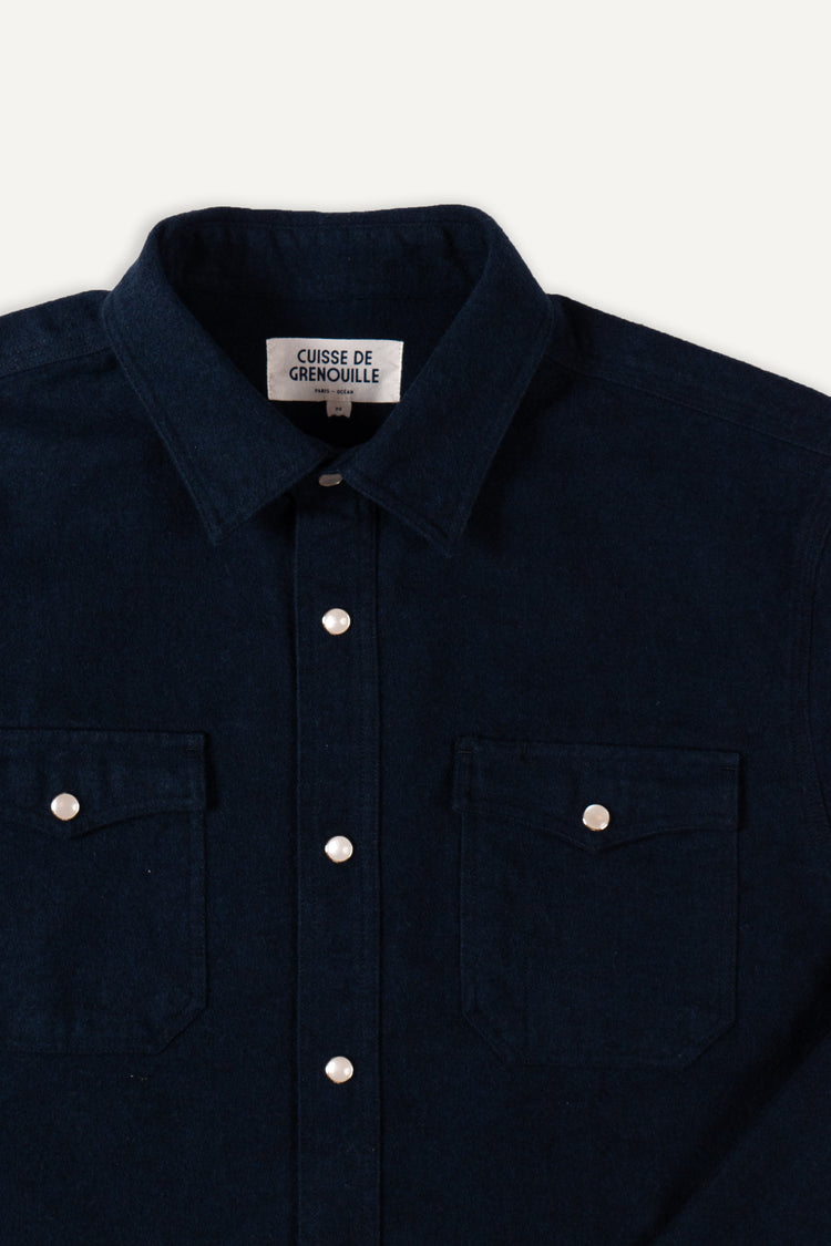 CHEMISE RONAN BLEU MARINE