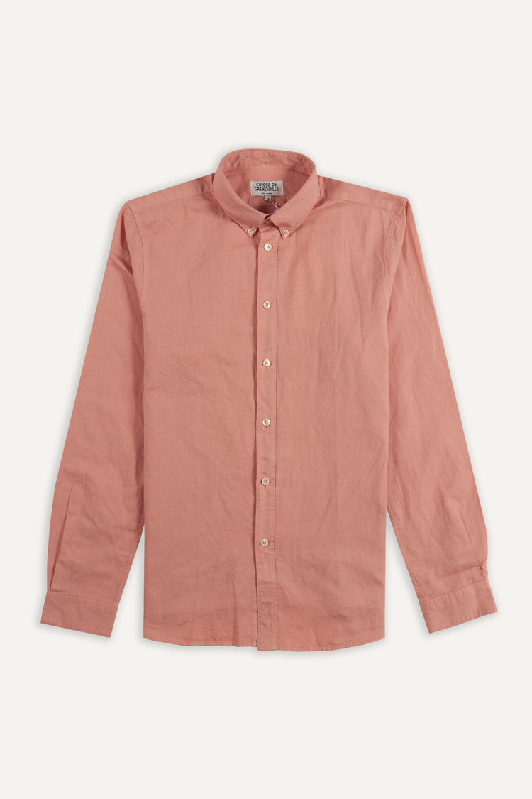 CHEMISE NICOLAS VIEUX ROSE
