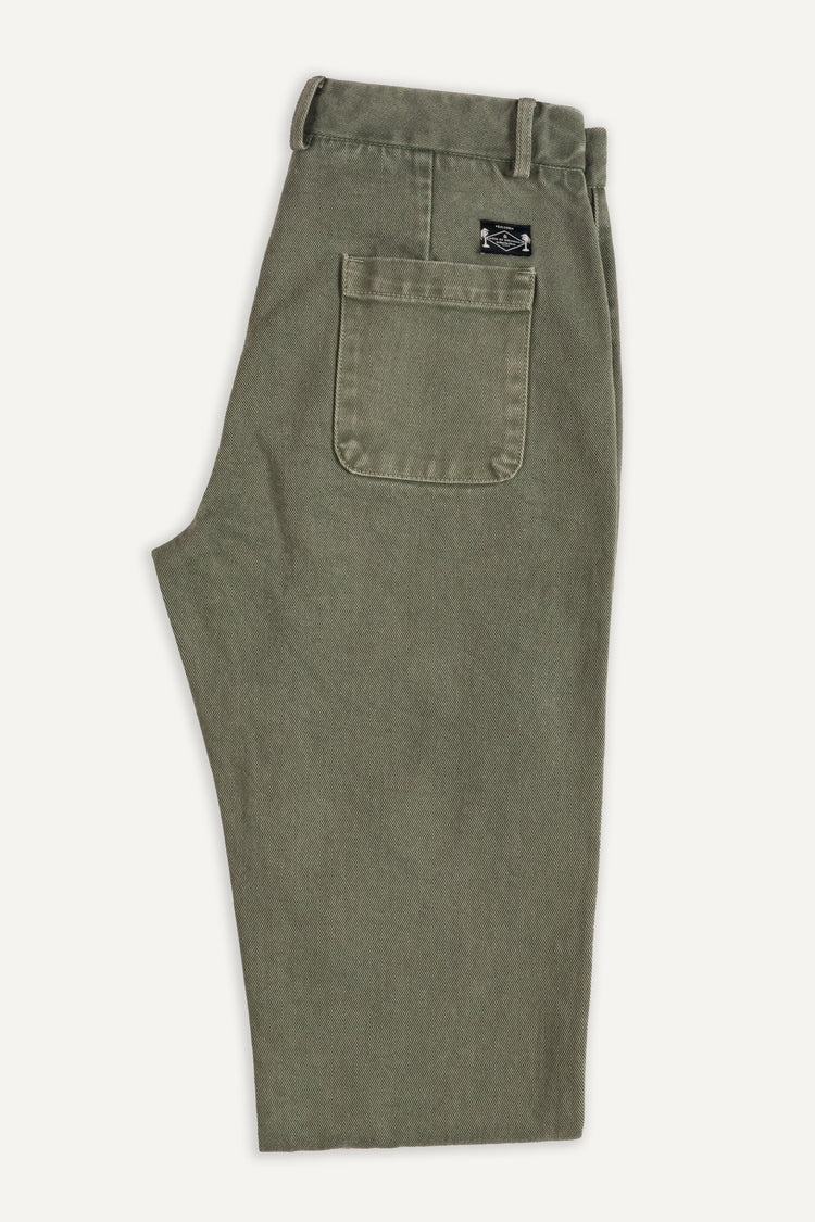 FATIGUE PANT VERT DÉLAVÉ