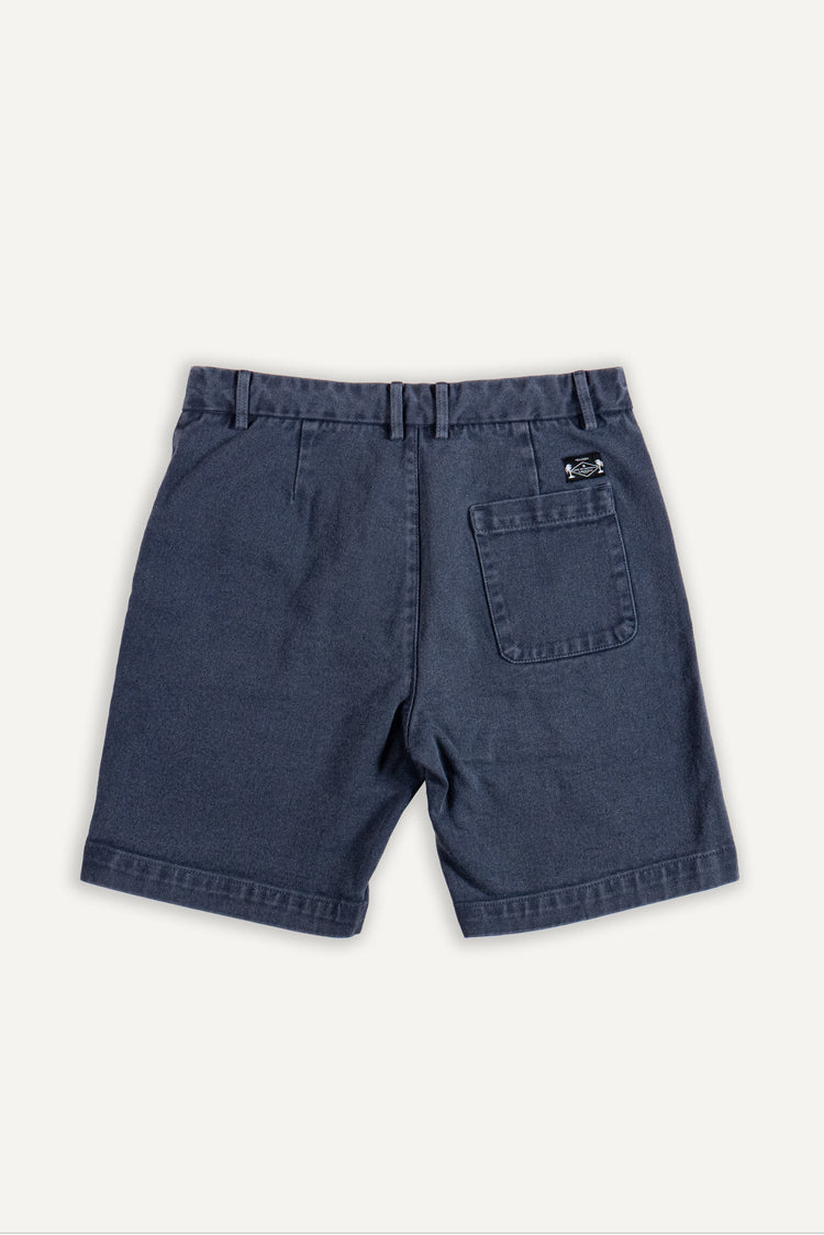 FATIGUE SHORT BLEU DÉLAVÉ