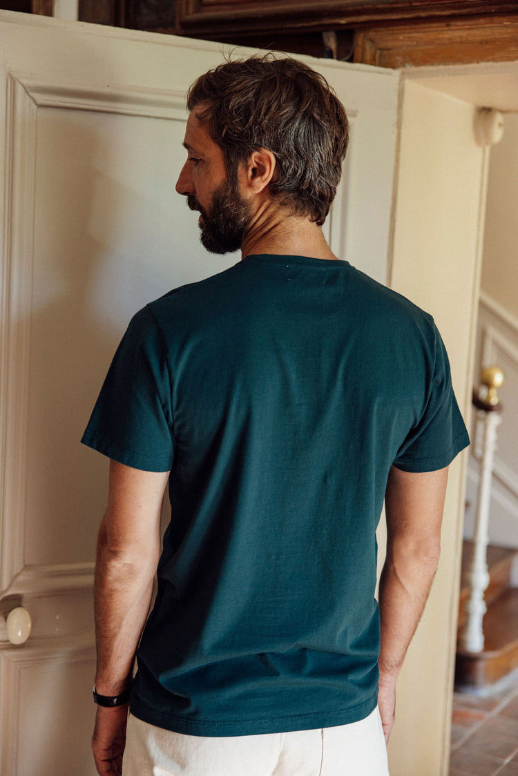 T-SHIRT SURF IN PARIS VERT /JAUNE
