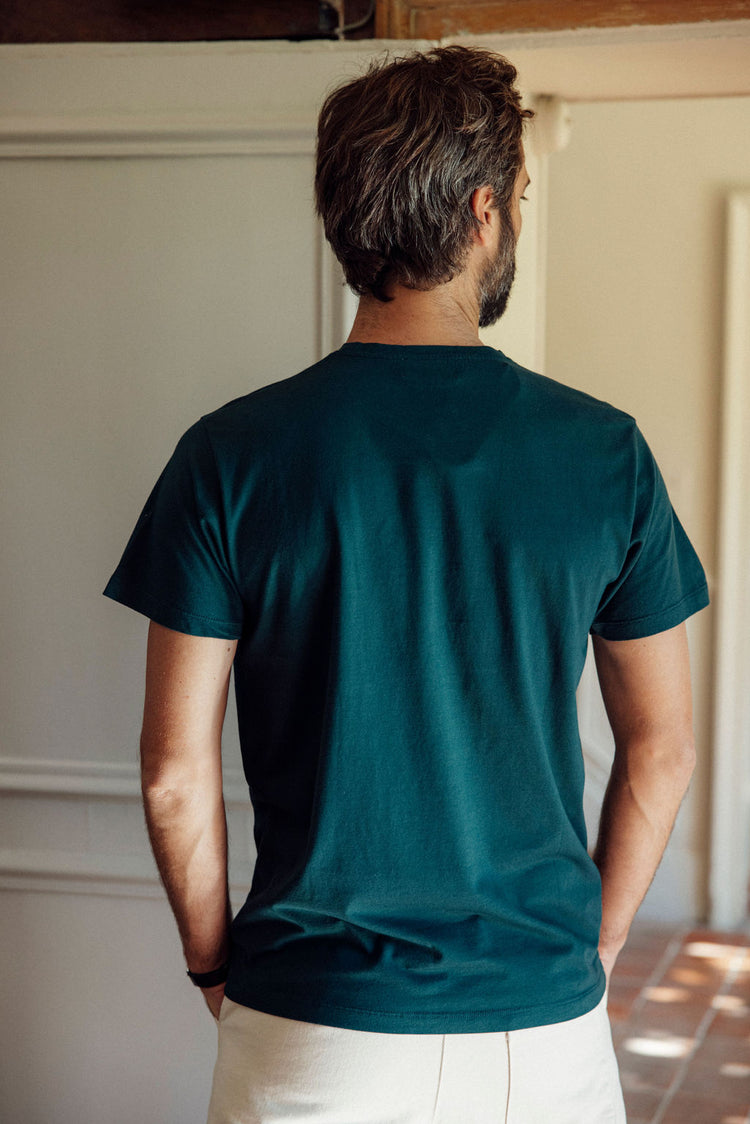 T-SHIRT SURF IN PARIS VERT / BLANC