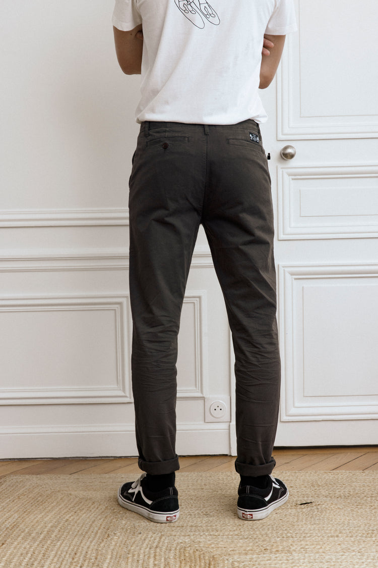 CHINO GRIS ANTHRACITE