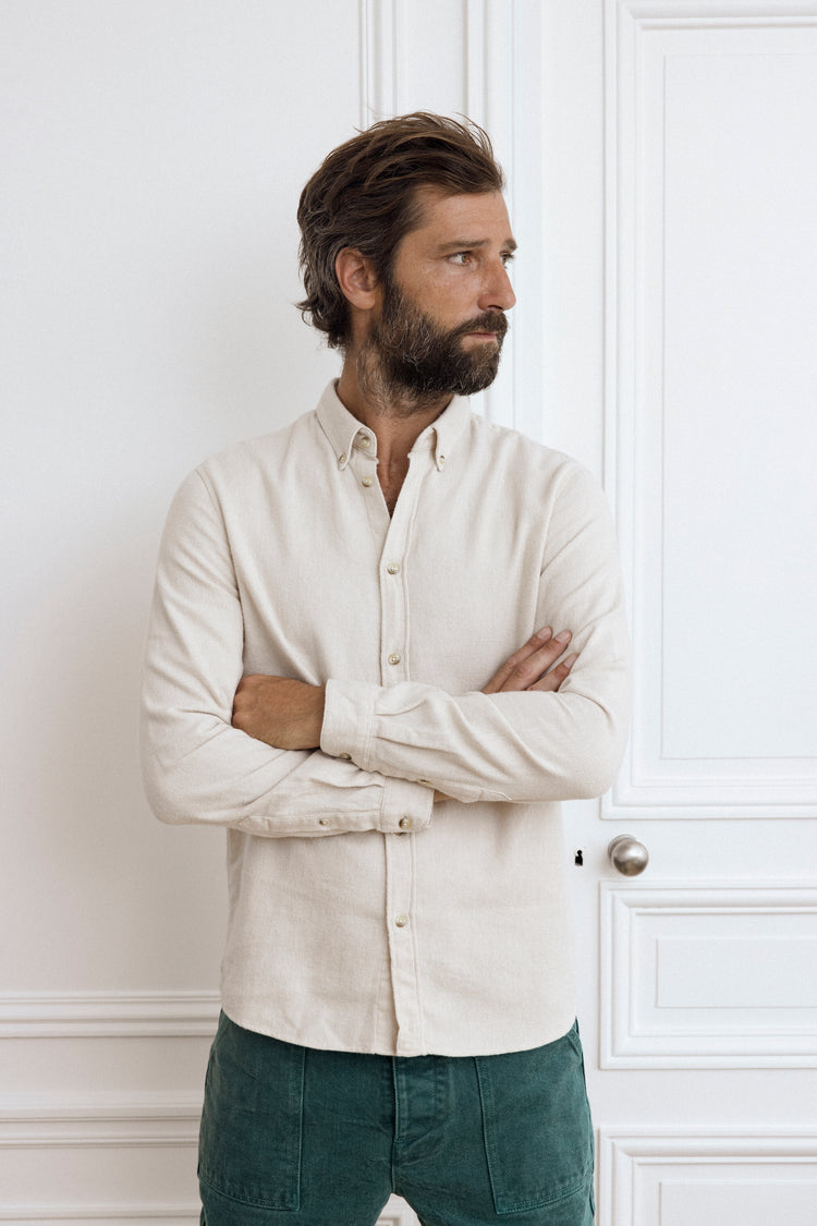 CHEMISE MASSIMO CRÈME
