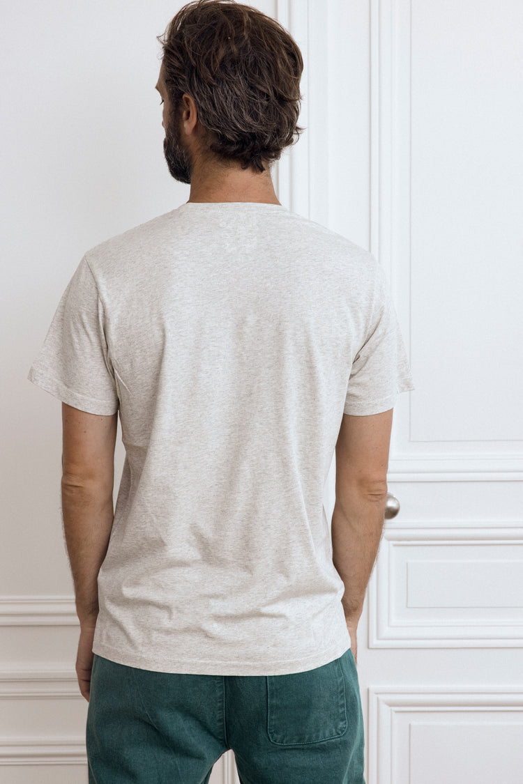T-SHIRT SURF IN PARIS GRIS / VERT