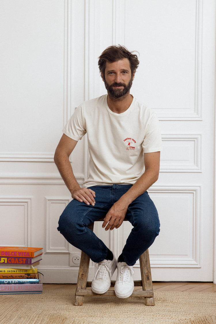 TEE-SHIRT ODELIN ECRU