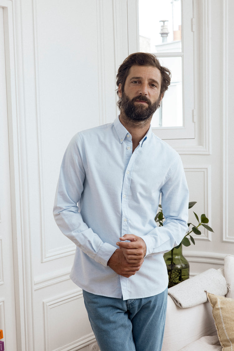 CHEMISE OXFORD BROSSÉ