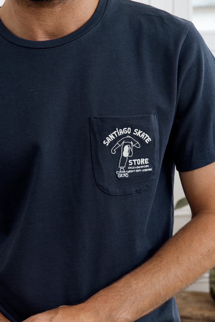 ODIL NAVY BLUE T-SHIRT