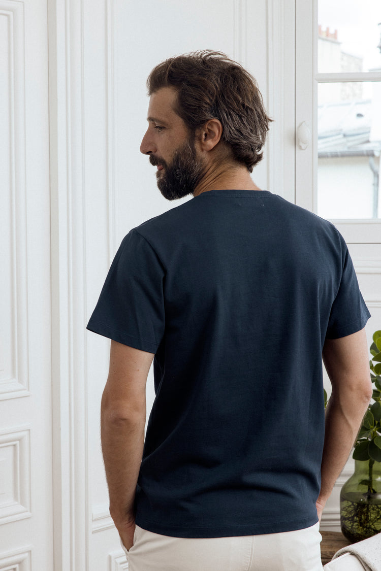 ODIL NAVY BLUE T-SHIRT