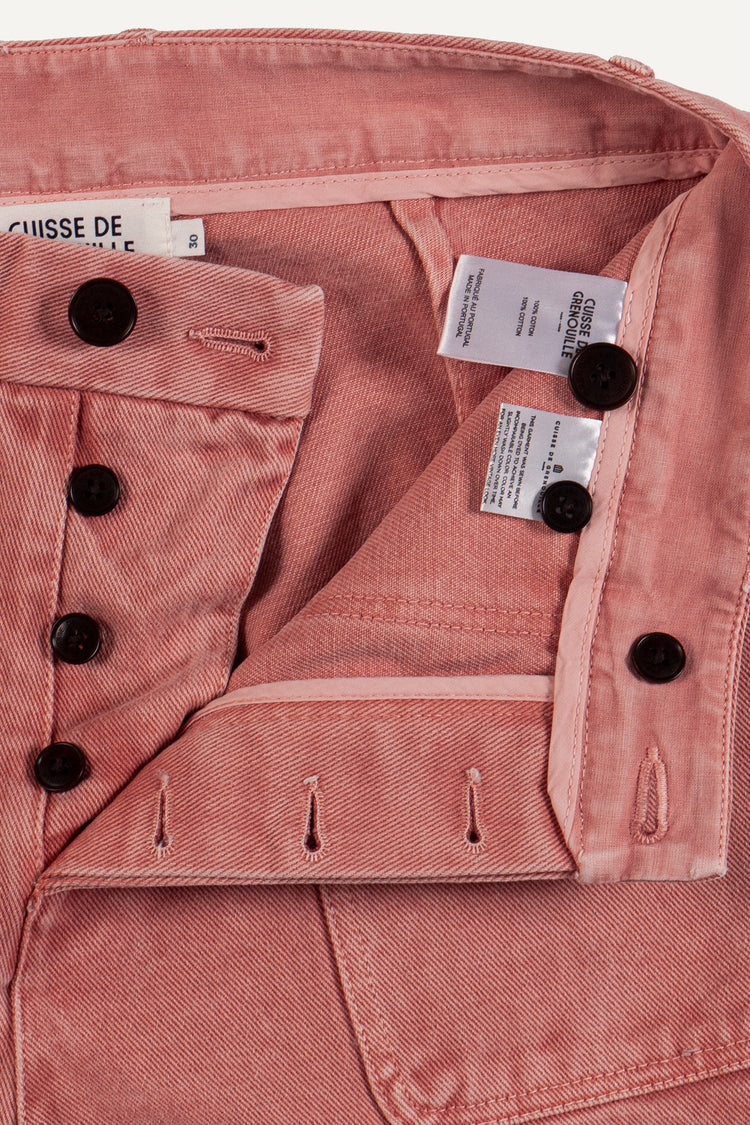 FATIGUE PANT ROSE DÉLAVÉ