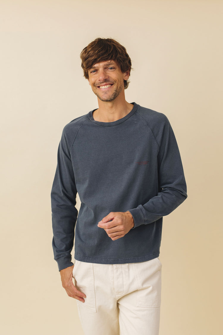 TEE-SHIRT MALON BLEU DELAVE
