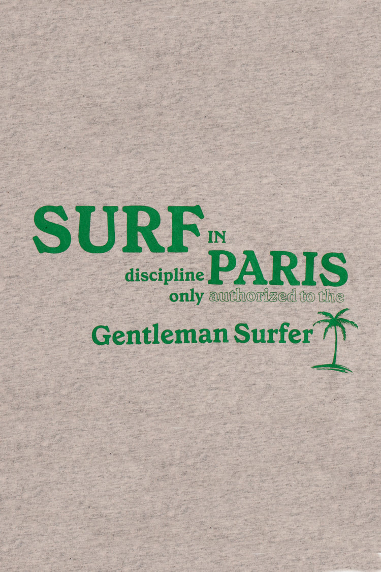 TEE-SHIRT PARK GRIS CLAIR CHINÉ