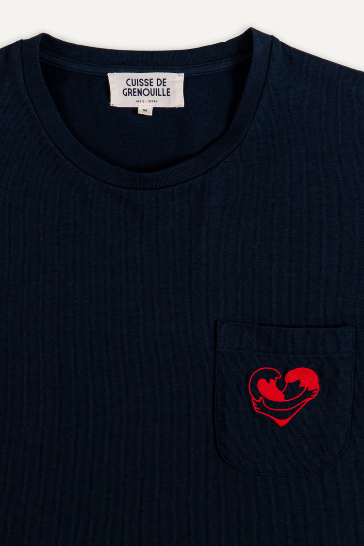TEE-SHIRT PATRICIO BLEU MARINE