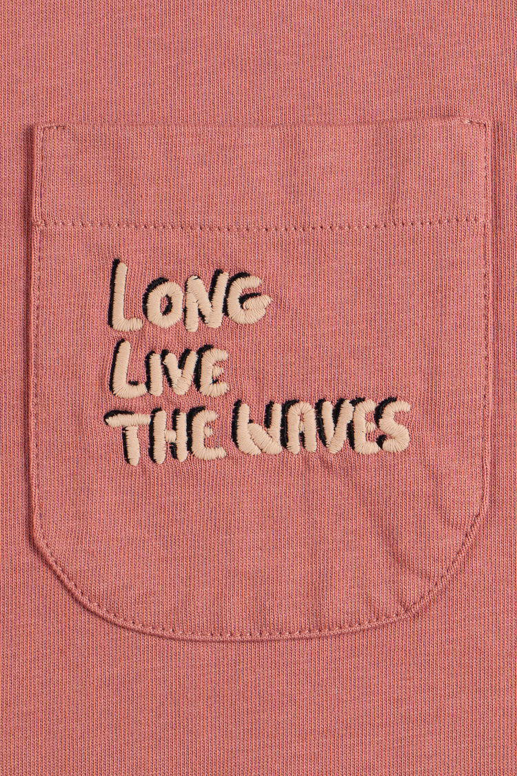 TEE-SHIRT PAUL VIEUX ROSE
