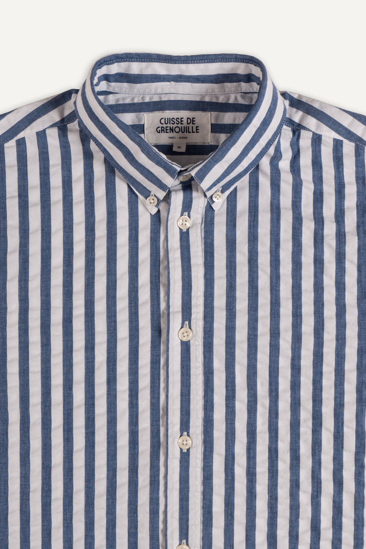 CHEMISE PAULIN EN COTON SEERSUCKER