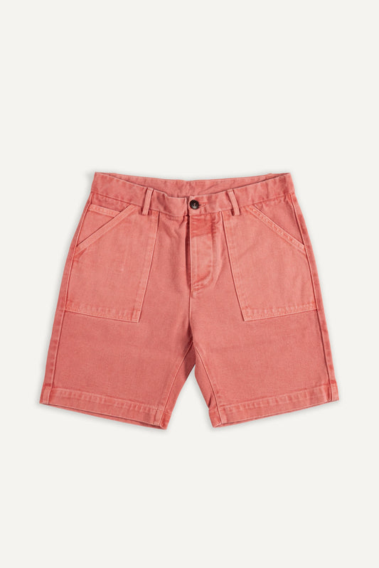 FATIGUE SHORT VIEUX ROSE