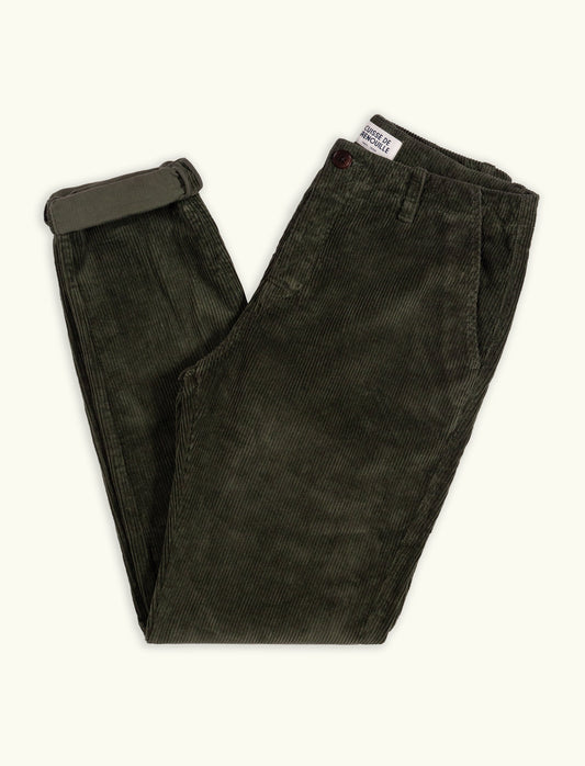 CHINO EN VELOURS ÉPAIS