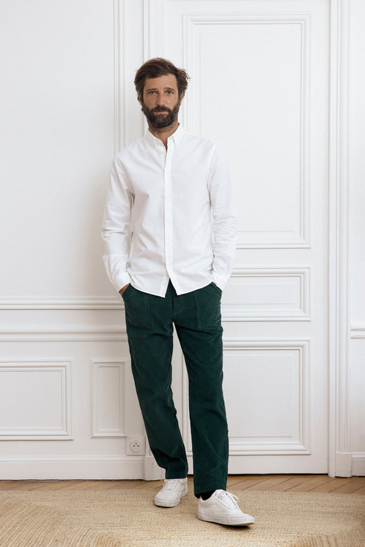 CHEMISE OXFORD BLANCHE