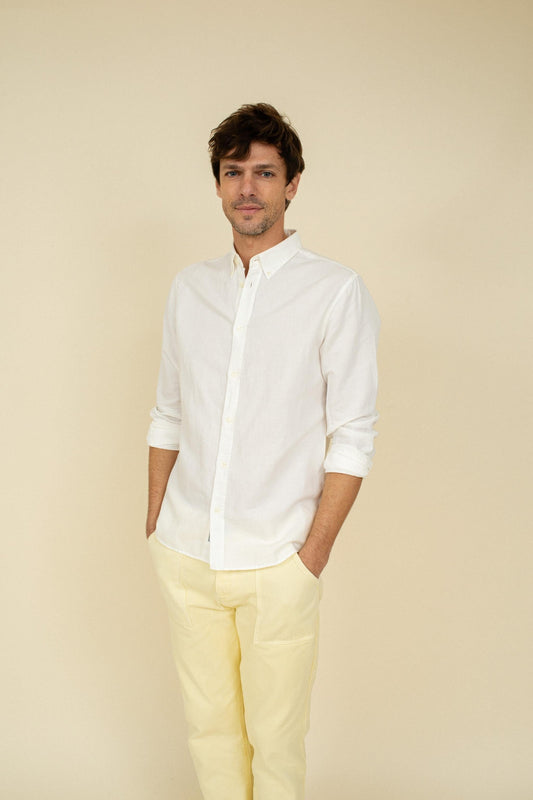 CHEMISE NICOLAS BLANCHE