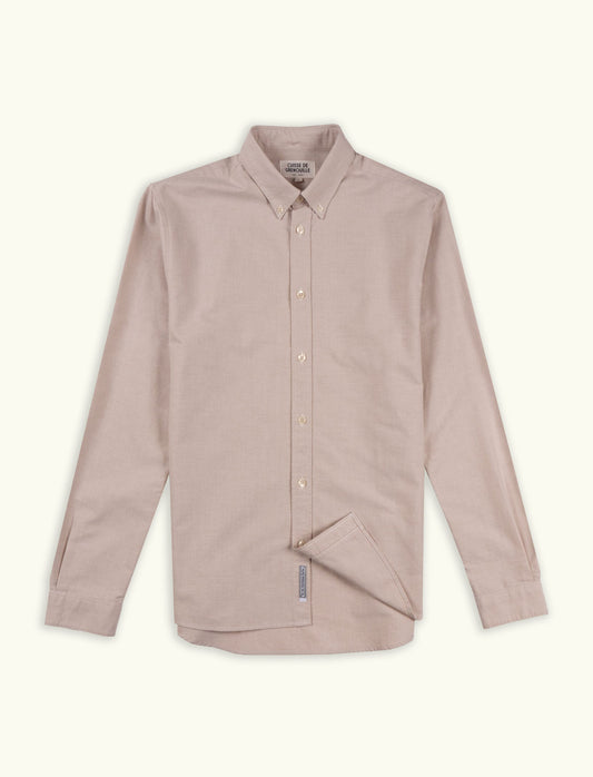 CHEMISE OXFORD BEIGE