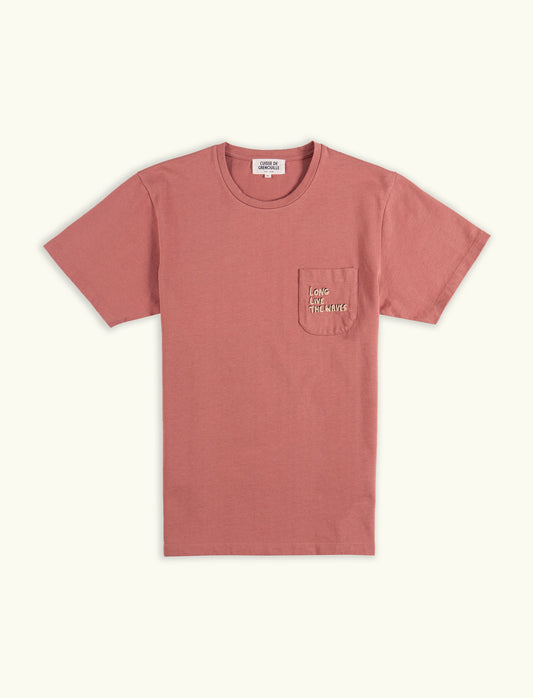 TEE-SHIRT PAUL VIEUX ROSE