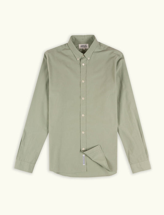 CHEMISE EN POPELINE KAKI